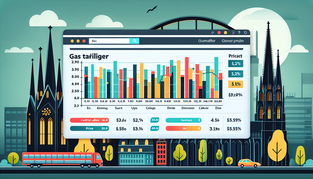 Vorteile von Online-Vergleichsportalen nutzen -  Gasvergleich Köln – Finde die besten Tarife für Dich